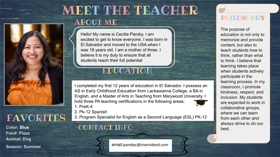 Meet The Teacher 